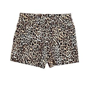 Leopard print shorts attire New York size 16